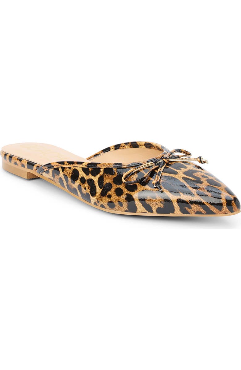 Matisse Reggie Pointed Toe Mule, Main, color, Leopard Print