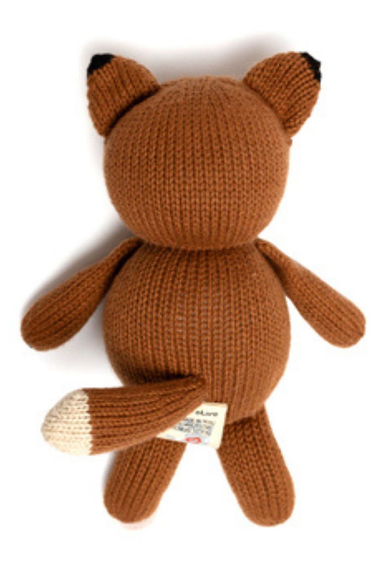Baby Fox Stuffed Animal, Alternate, color, ALMOND