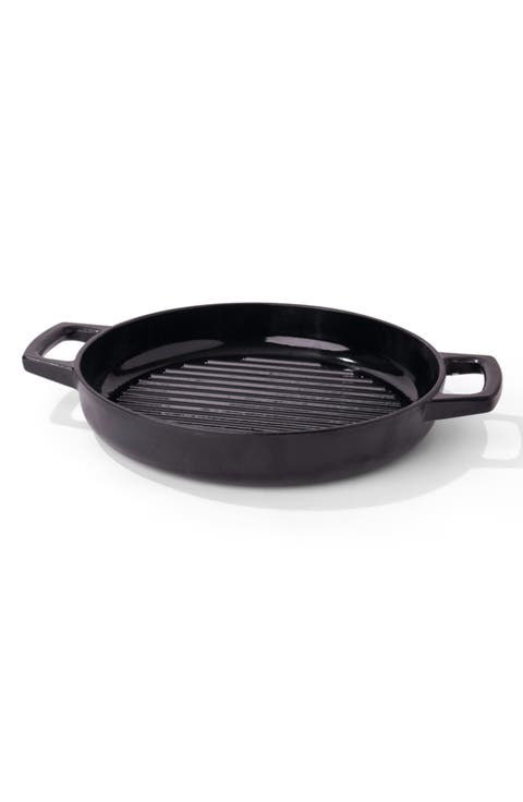 Nori 11-inch Enameled Cast Iron Grill Pan
