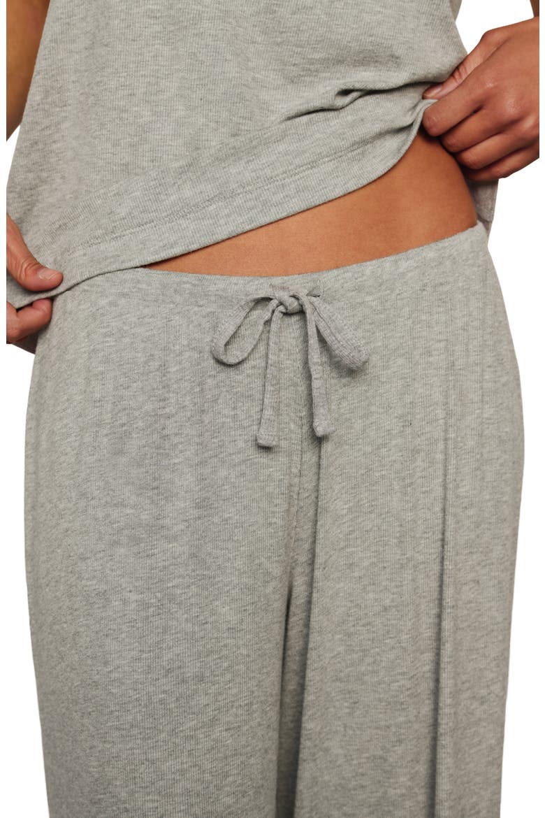 Dream Rib Wide Leg Pants, Alternate, color, DARK HEATHER GREY