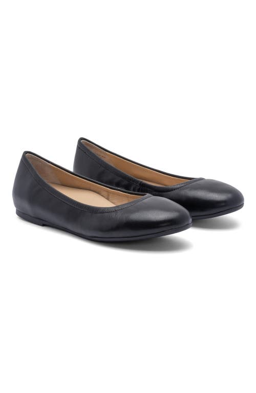 Abeo Promenade Ballet Flat In Black - Regular