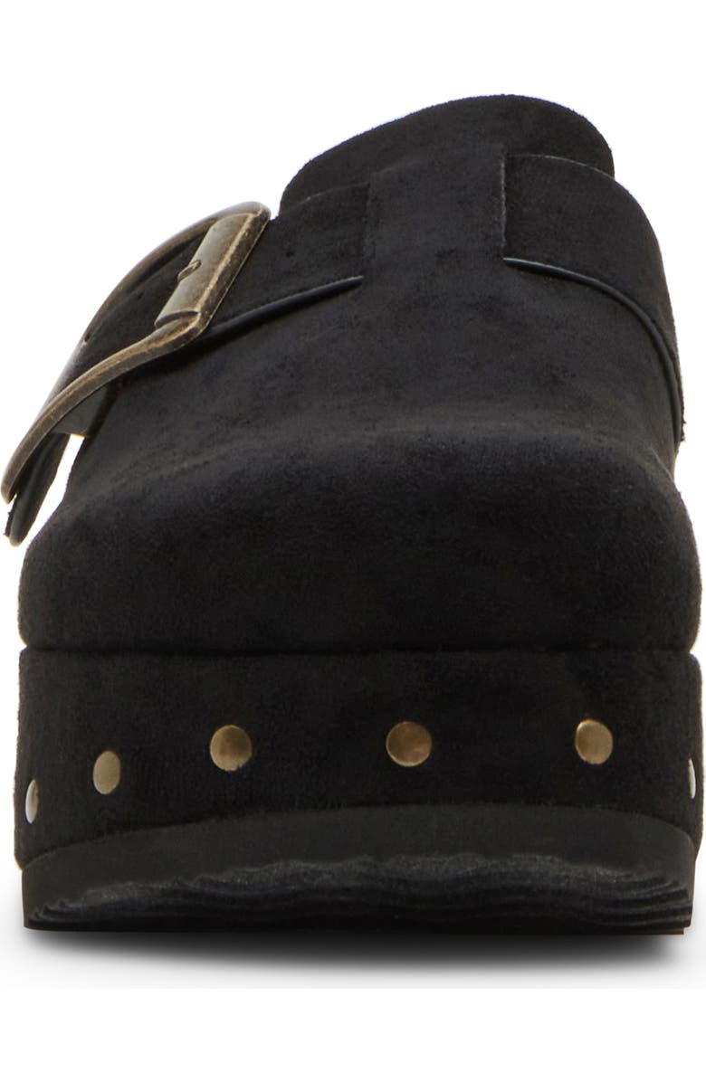 Madden Girl Luna Mule, Alternate, color, Black Fab