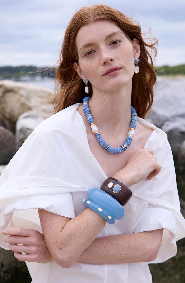 Lizzie Fortunato Ridge Cuff Bracelet, Alternate, color, 