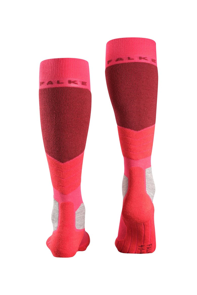 SK2 Intermediate Ski Socks, Alternate, color, Rose