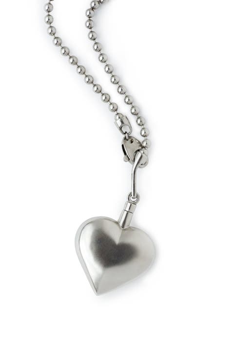 Puffed Heart Necklace II