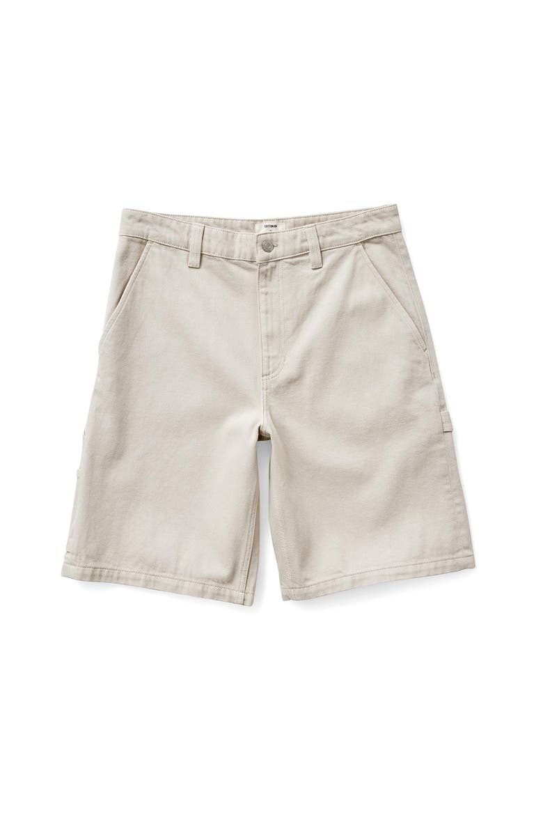 Men's Baggy Worker Short, Main, color, Stone