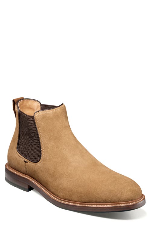 Florsheim Anthem Plain Toe Chelsea Boot In Brown