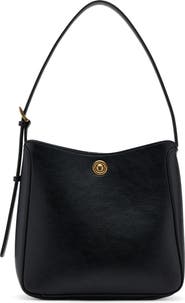 MANGO Medium Faux Leather Bucket Bag