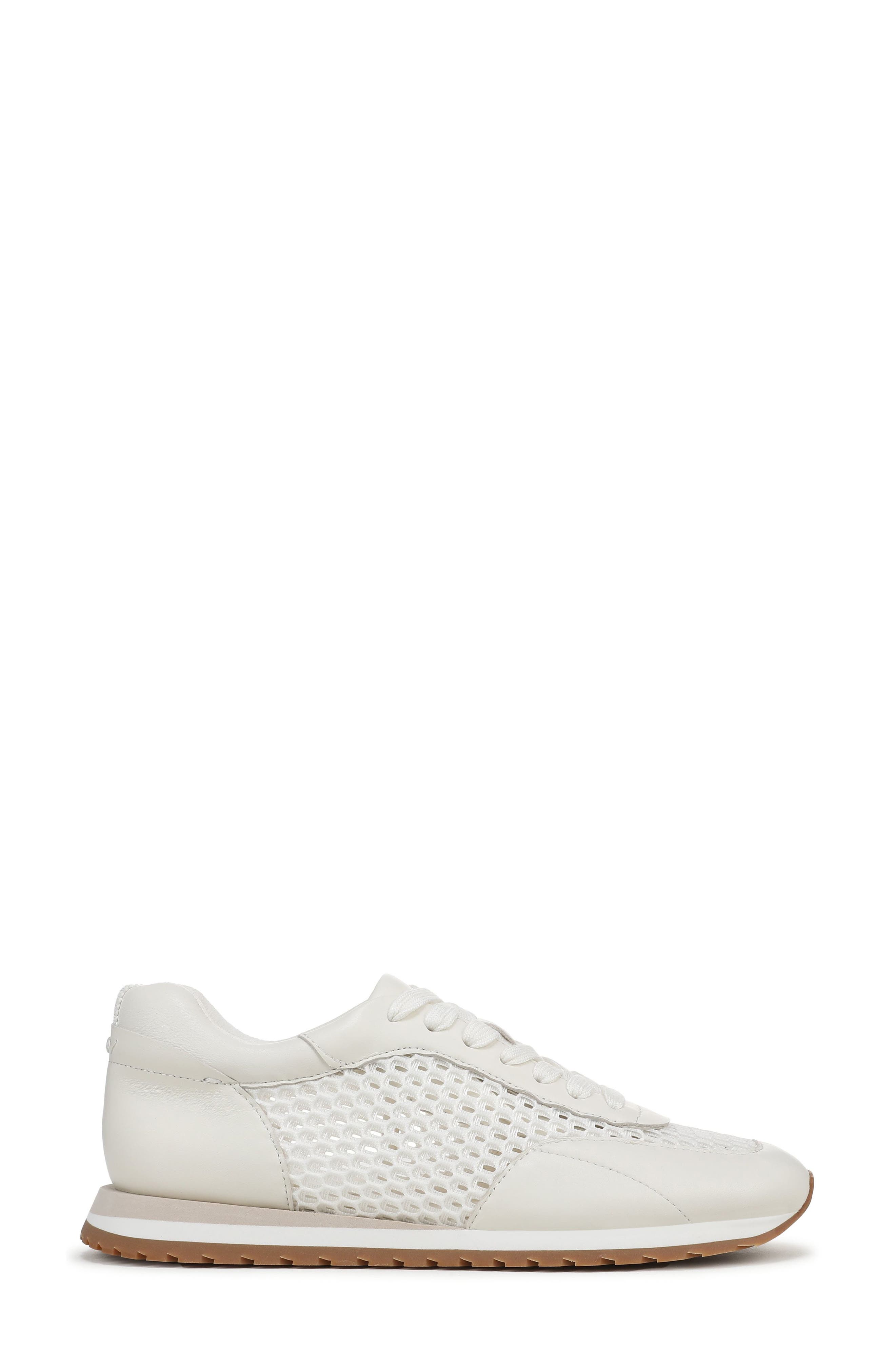 Favorite Daughter Sophia Mesh Sneaker, Alternate, color, White