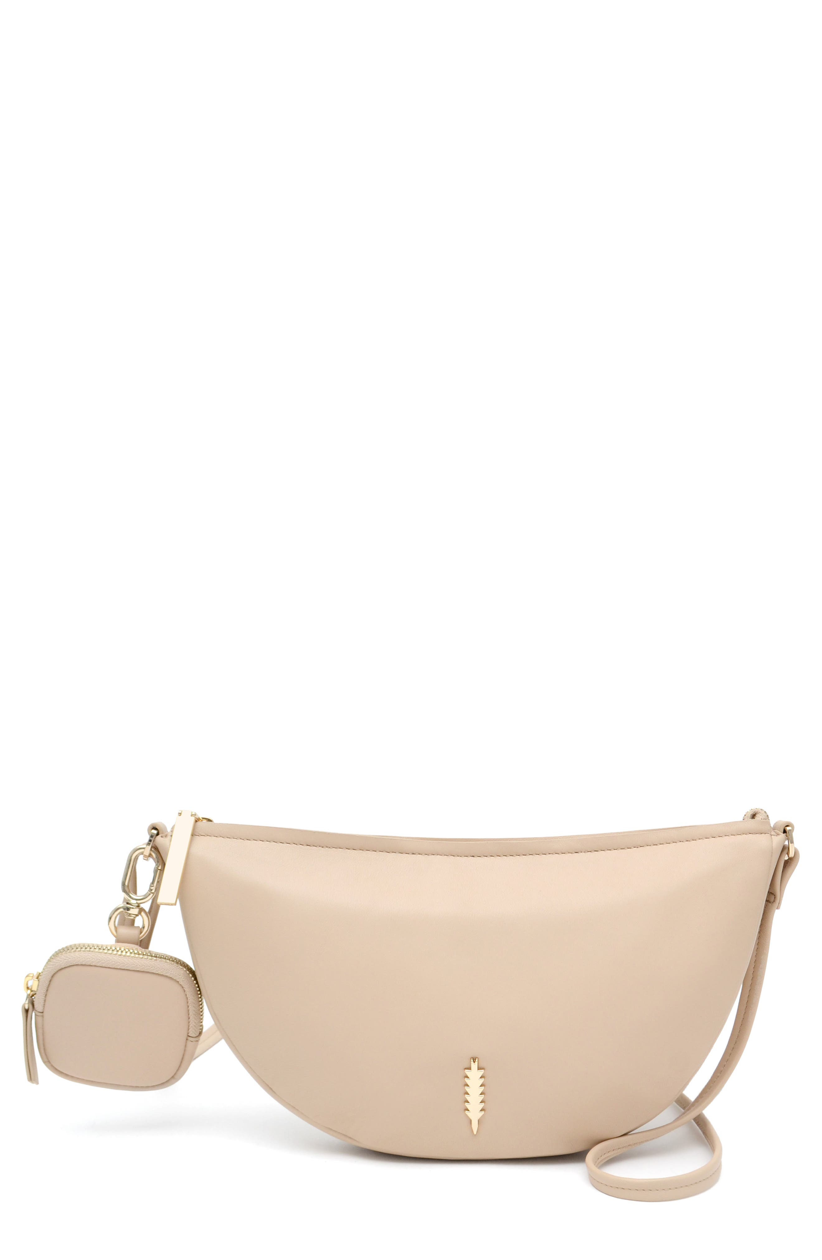 Thacker Liz Crescent Crossbody Bag, Main, color, 