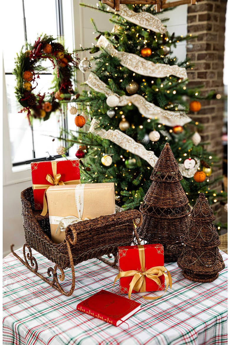 Devon Willow Sleigh, Alternate, color, BROWN
