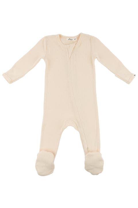 Twinkle Pointelle Footie