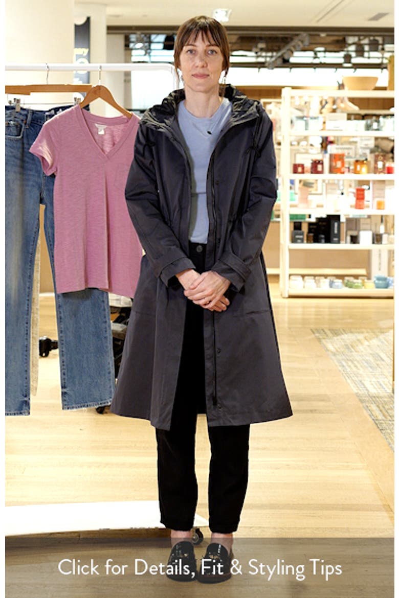 Hooded Raincoat video