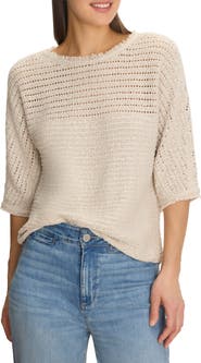 NIC+ZOE Tonal Texture Sweater