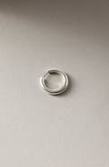NOOTKA Polished Mid Hoop Silver