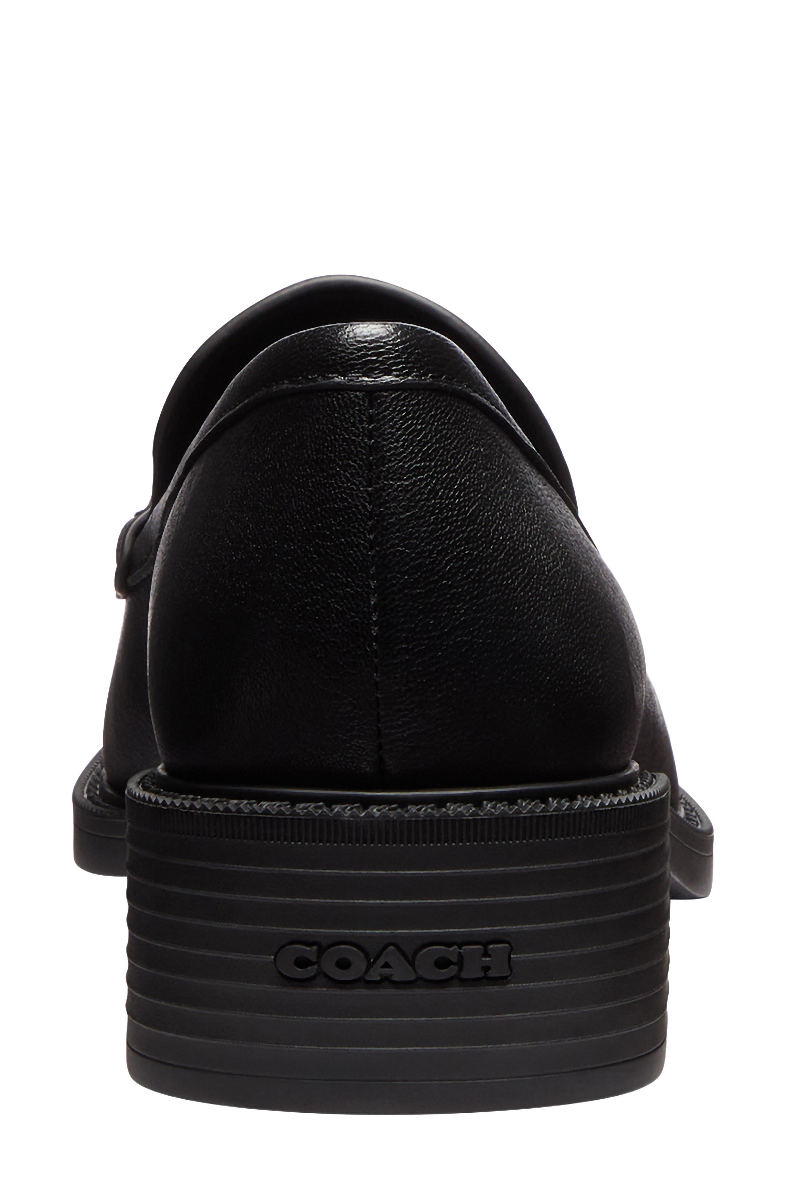 Loved Sculpted C Platform Loafer, Alternate, color, BLACK