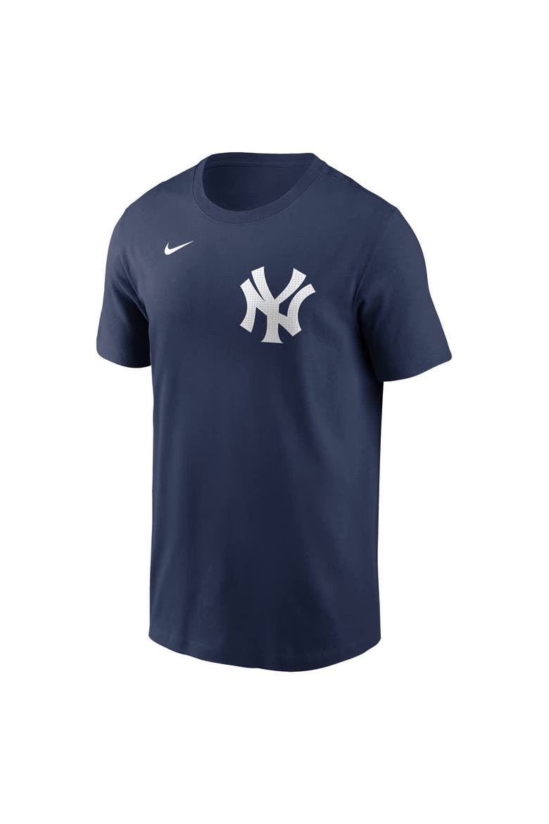 Men's Nike Giancarlo Stanton Navy New York Yankees Fuse Name & Number T-Shirt, Alternate, color, Navy