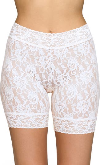 Hanky Panky Sheer Signature Lace Bike Shorts | Nordstrom