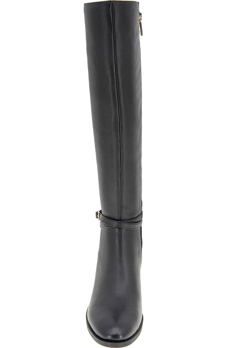 Kenneth Cole Lanica Knee High Boot, Alternate, color, Black Leather