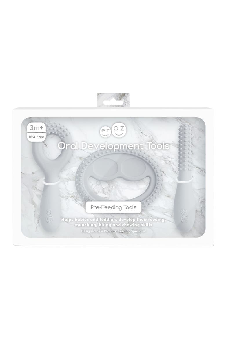 Oral Development Tools Set, Alternate, color, PEWTER