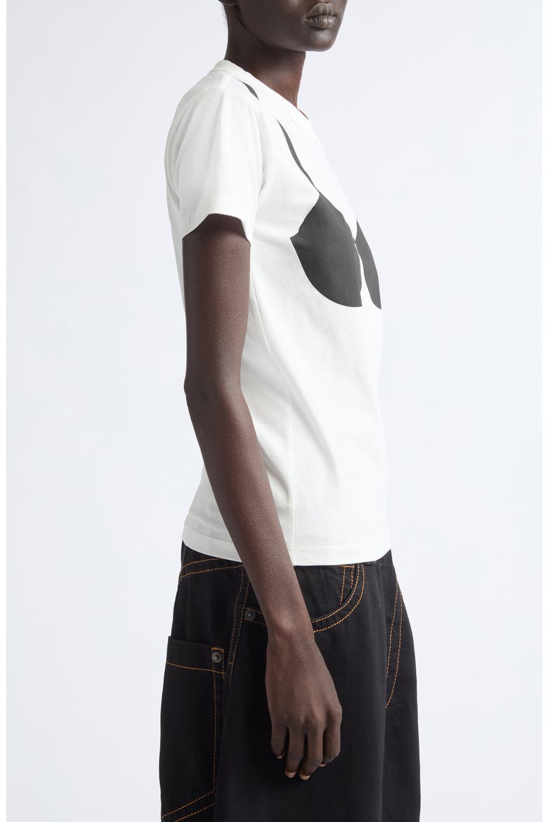 Trompe l'Oeil Bra Graphic T-Shirt, Alternate, color, WHITE