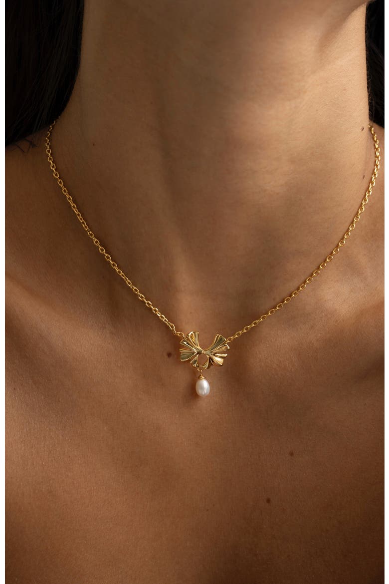 Simone Necklace, Alternate, color, Yellow Gold
