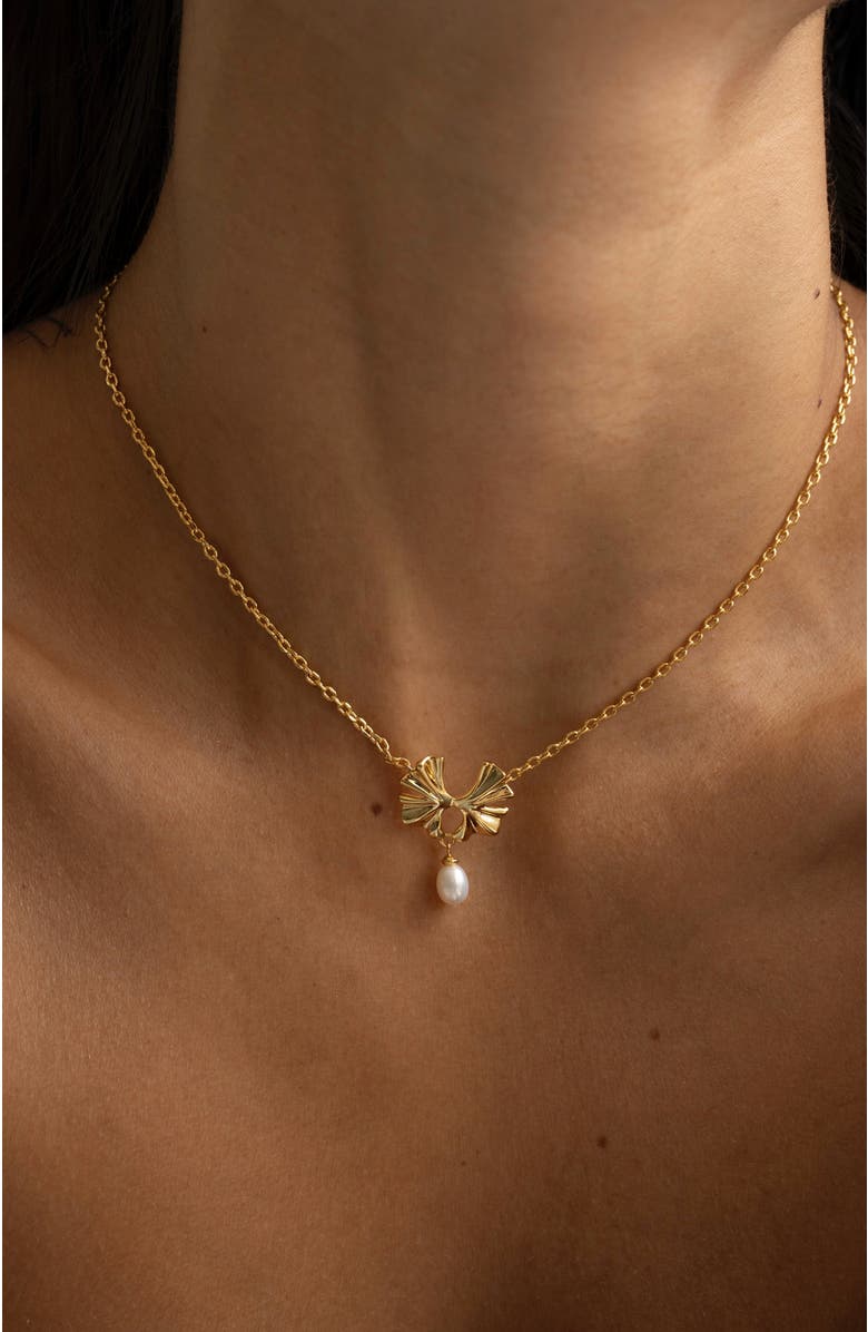 SEREIA OFFICIAL Simone Necklace, Alternate, color, Yellow Gold