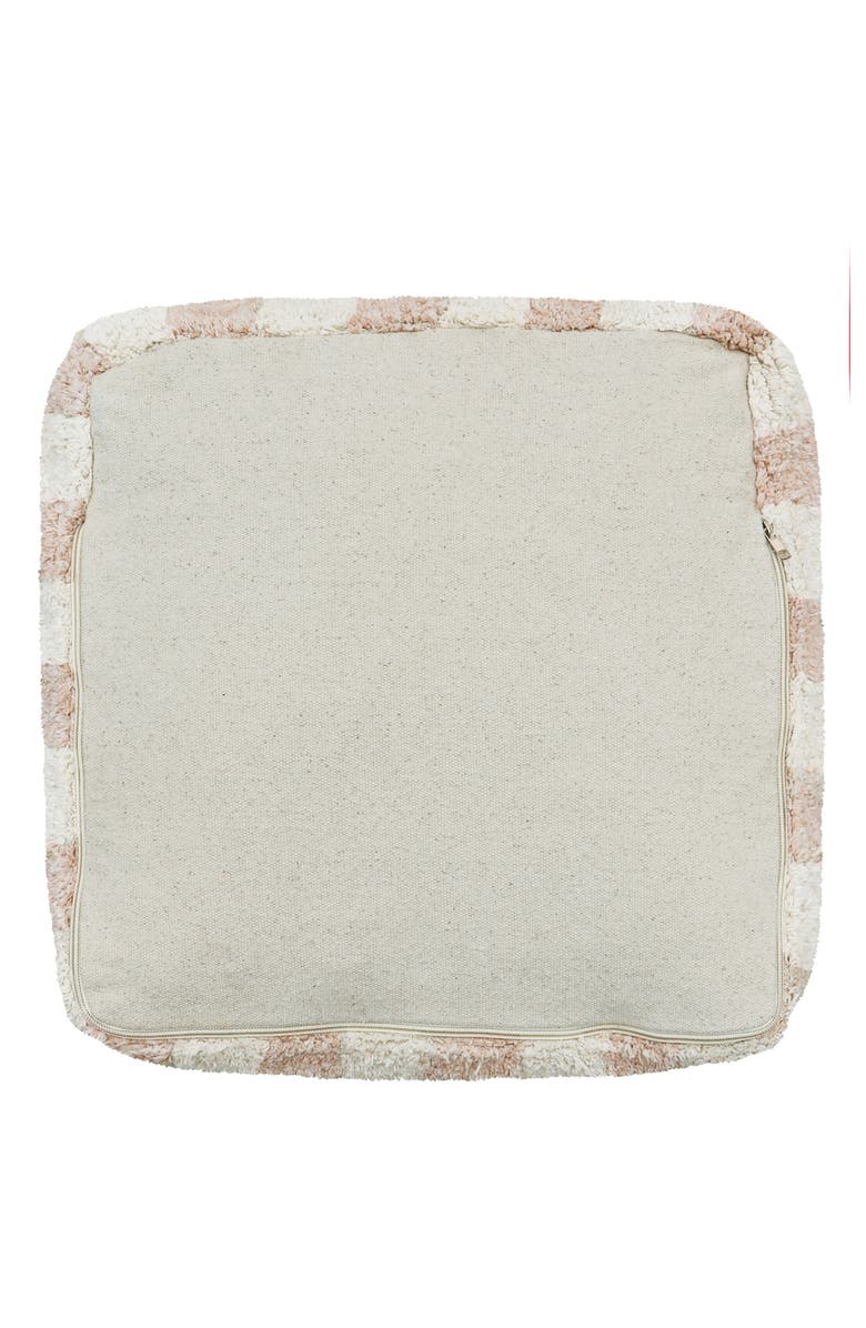 Lorena Canals Vichy Pouf, Alternate, color, Rose