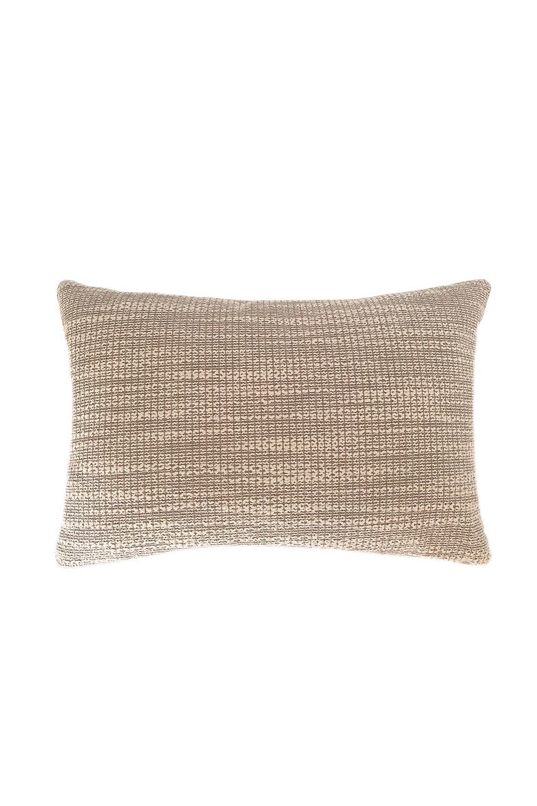 Natural Waves Indoor Outdoor Pillow, Main, color, Mocha