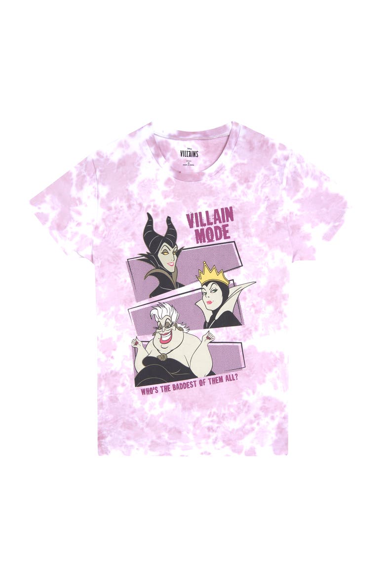 Villains Evil Queen Short Sleeve T-Shirt, Main, color, Purple Villains