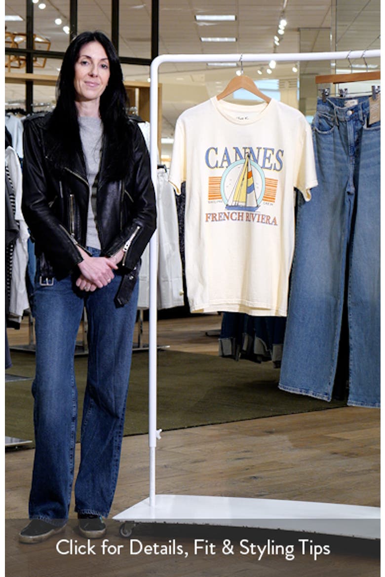 Cannes Cotton Graphic T-Shirt video