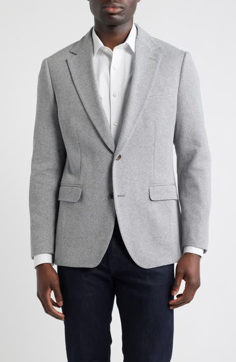 Jetsetter Trim Fit Stretch Wool Sport Coat