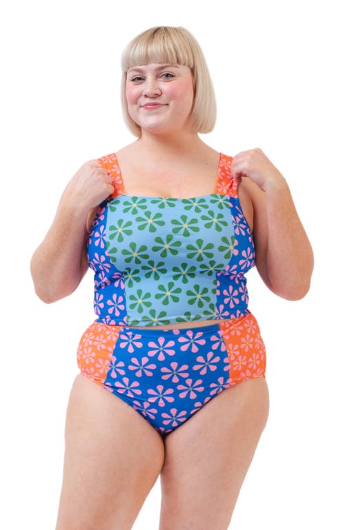 LIME RICKI SWIMWEAR LIME RICKI SWIMWEAR HIGH-WAIST BOTTOM 