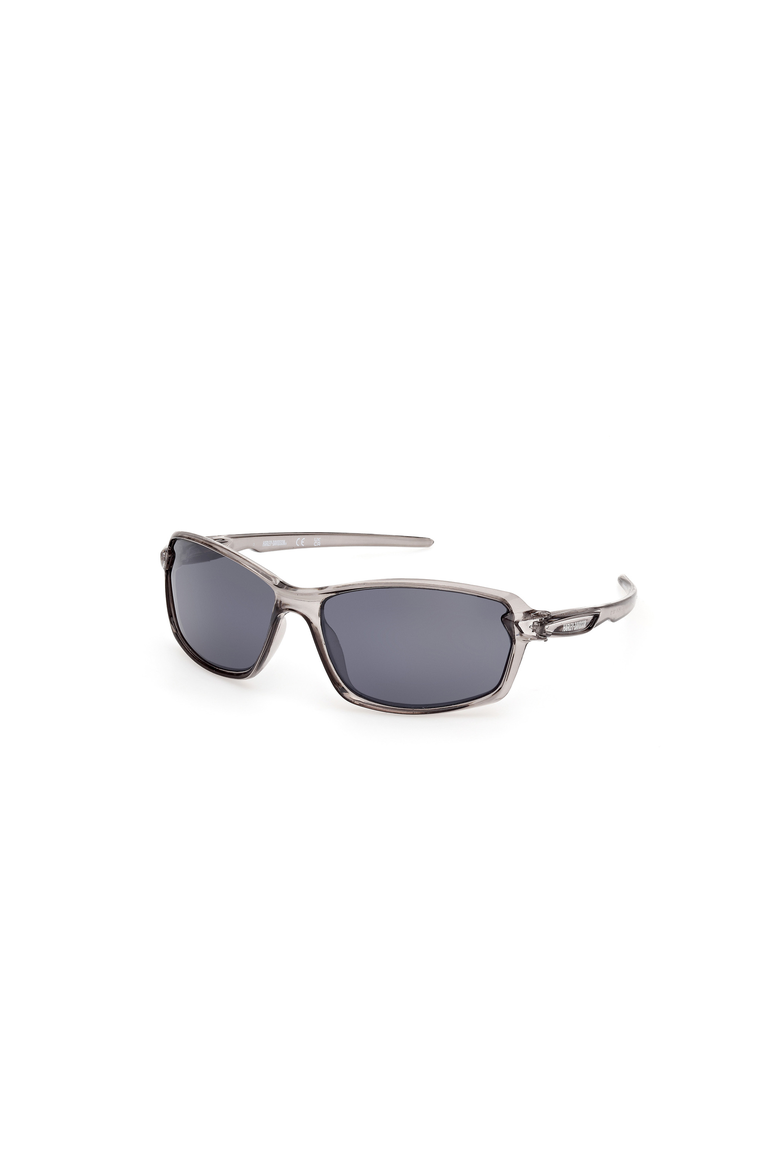 Wraparound Sport Sunglasses, Main, color, Grey / Smoke Mirror