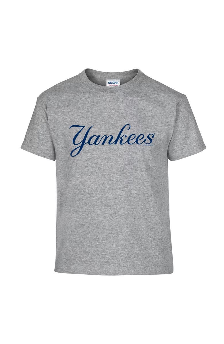 SOFT AS A GRAPE Youth Soft as a Grape Navy/Gray New York Yankees Two-Pack T-Shirt Set, Alternate, color,