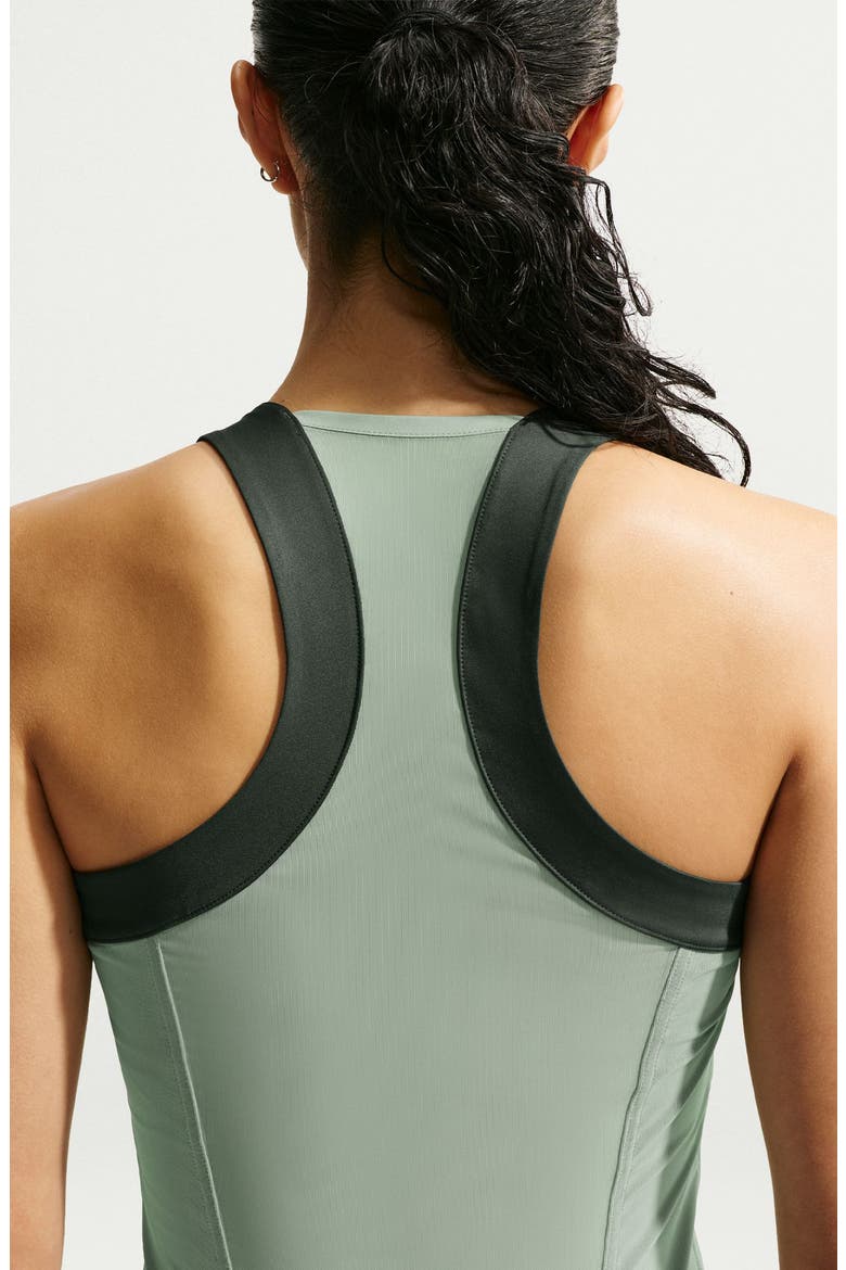 Court Slam Dri-FIT Tank, Alternate, color, STEAM/ BLACK SPRUCE/ BLACK