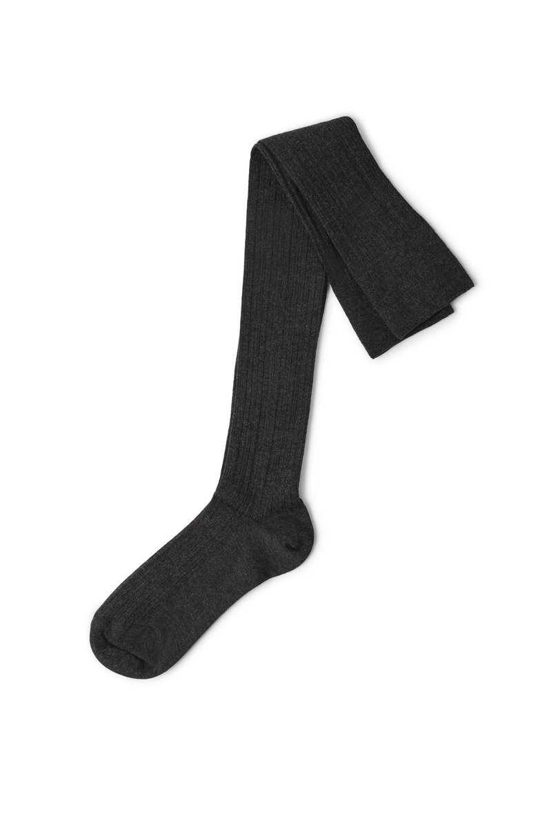 Brunello Cucinelli Cashmere knit socks, Alternate, color, Anthracite
