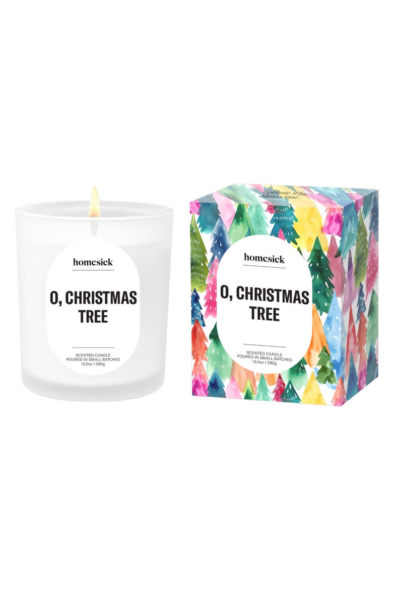 O Christmas Tree Candle, Main, color, NO COLOR