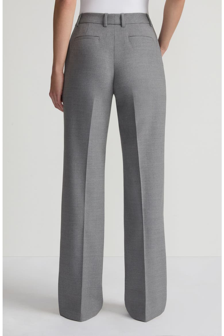Gates Stretch Wool Straight Leg Pants, Alternate, color, NICKEL MELANGE
