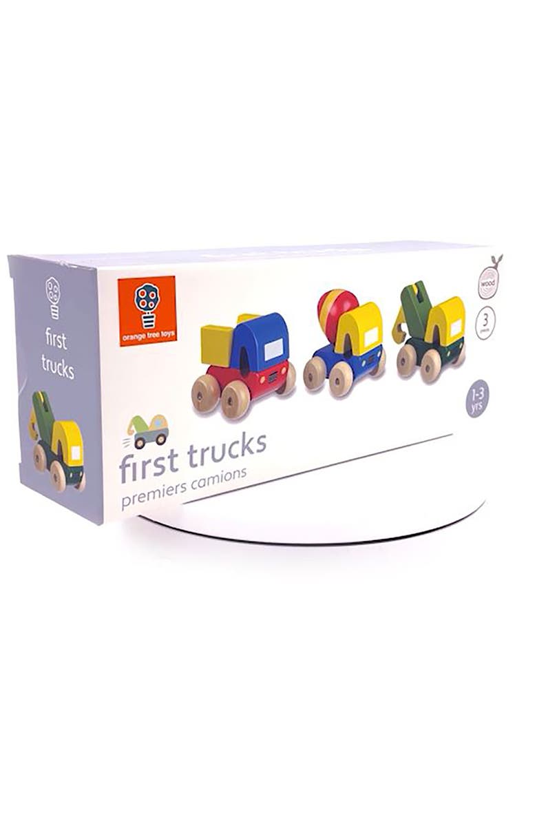 ORANGE TREE TOYS First Trucks, Alternate, color, Multicolored