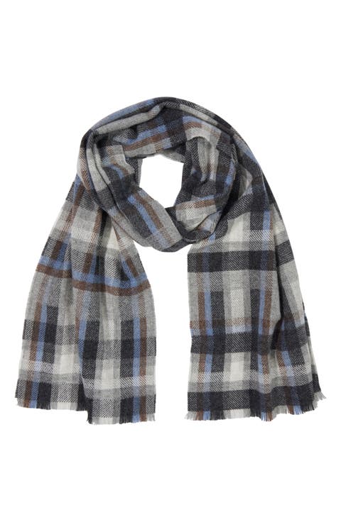 Cashmere Plaid Scarf