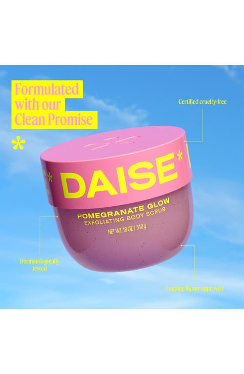 Daise Exfoliating Body Scrub In Red
