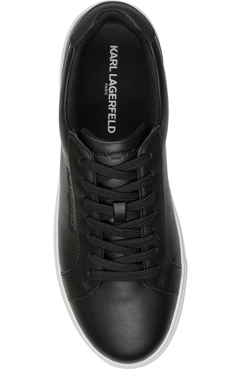 KARL LAGERFELD PARIS Low Profile Sneaker, Alternate, color, Black