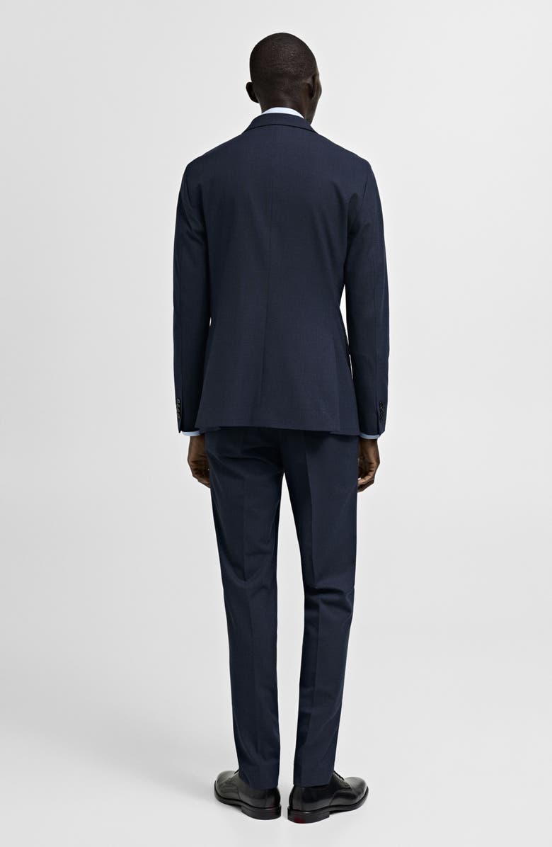 MANGO Milan Slim Fit Stretch Sport Coat, Alternate, color, Dark Navy