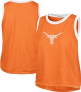 '47 Women's '47 Texas Orange Texas Longhorns Premier Ringer Tank Top