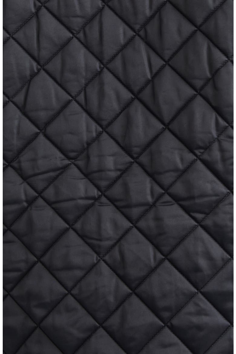 Oversize Quilted Jacket, Alternate, color, BLACK