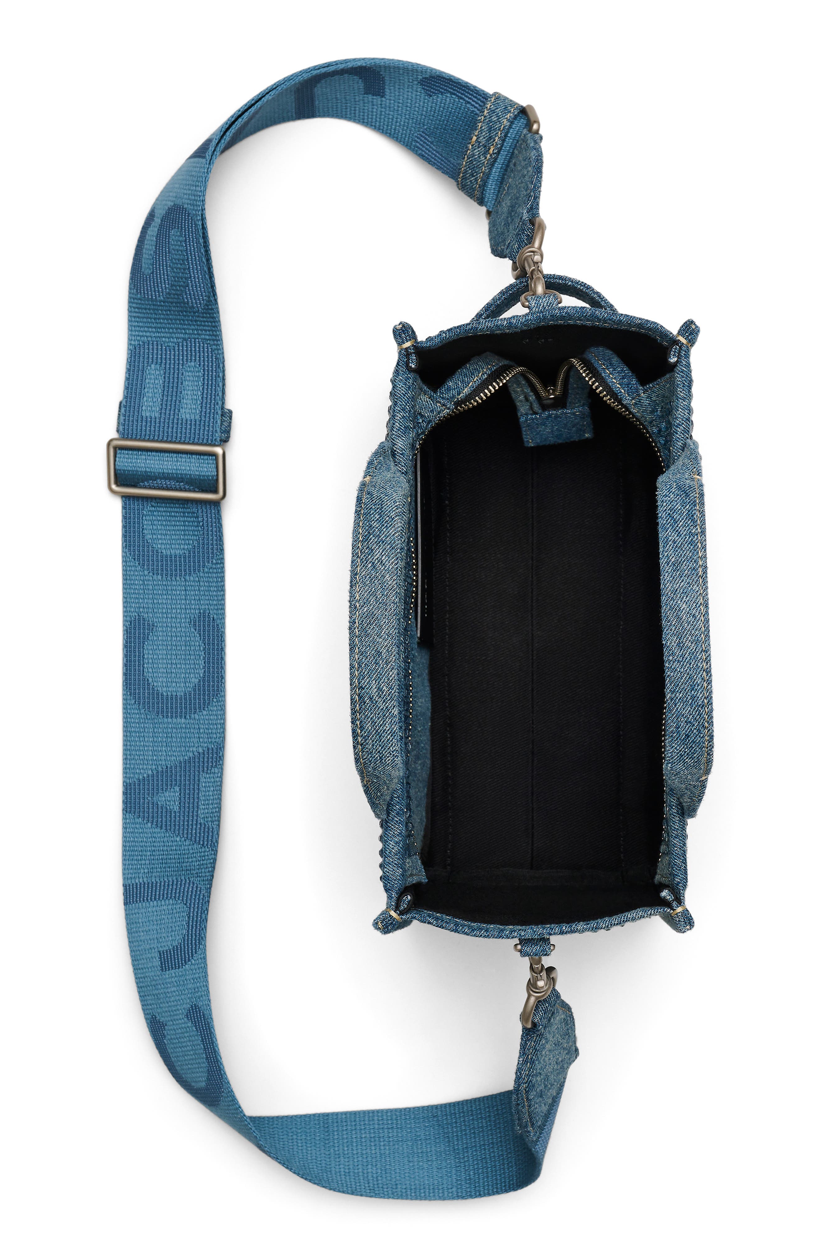 Marc Jacobs The Small Denim Tote, Alternate, color, 