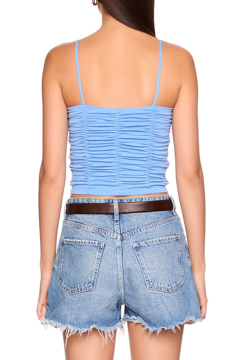 Ruched Crop Camisole, Alternate, color, SAILOR