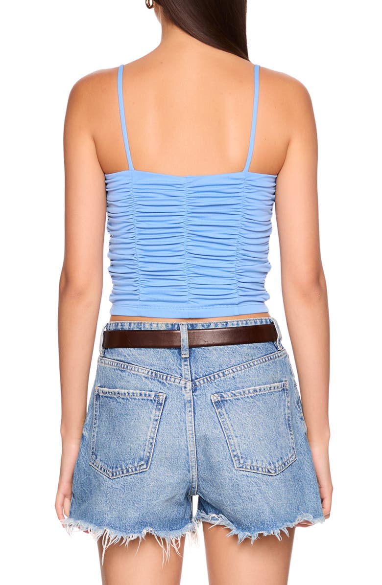 Susana Monaco Ruched Crop Camisole, Alternate, color, Sailor