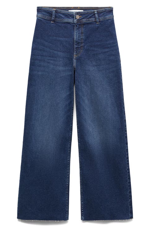 Wide Leg High Waist Jeans